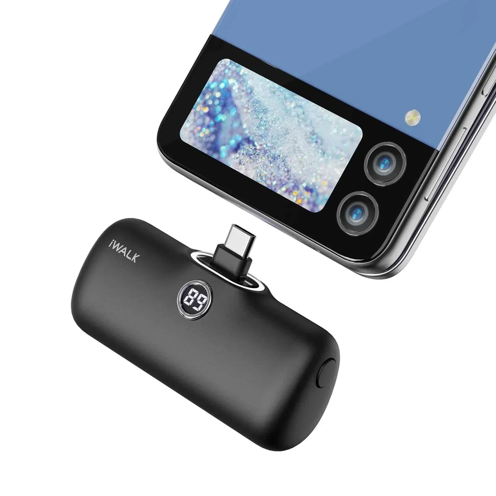 iWalk 4800mAh Type-C 20W Pocket Power Bank - Black iWalk 4800mAh Type-C 20W Pocket Power Bank - Black